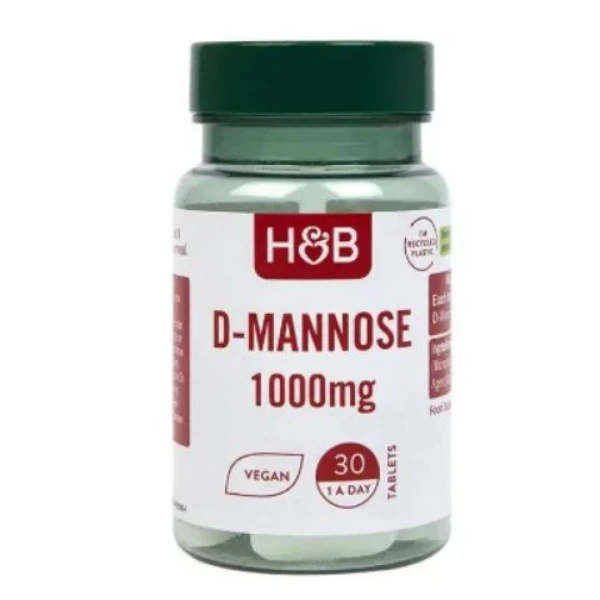  Д-МАНОЗА (D-Mannose) 1000 мг. 30 таблетки