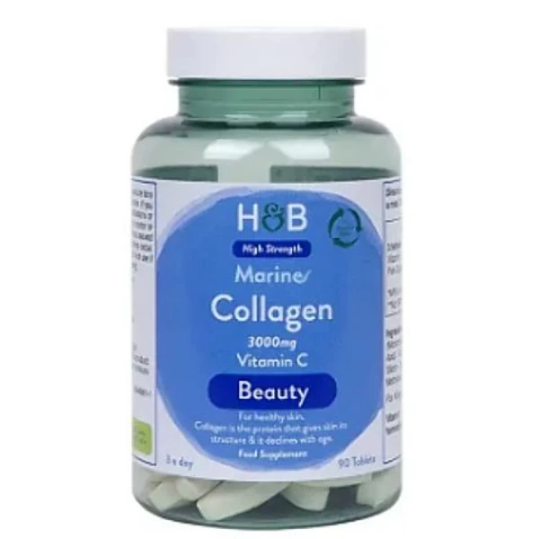  РИБЕН КОЛАГЕН  (Marine Collagen with Vitamin C) 1000мг 90 таблетки