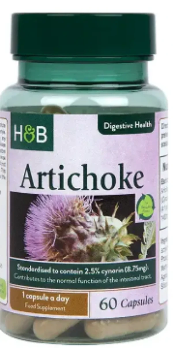  АРТИШОК ЕКСТРАКН (Artichoke Extract)350 мг. 60 капс.