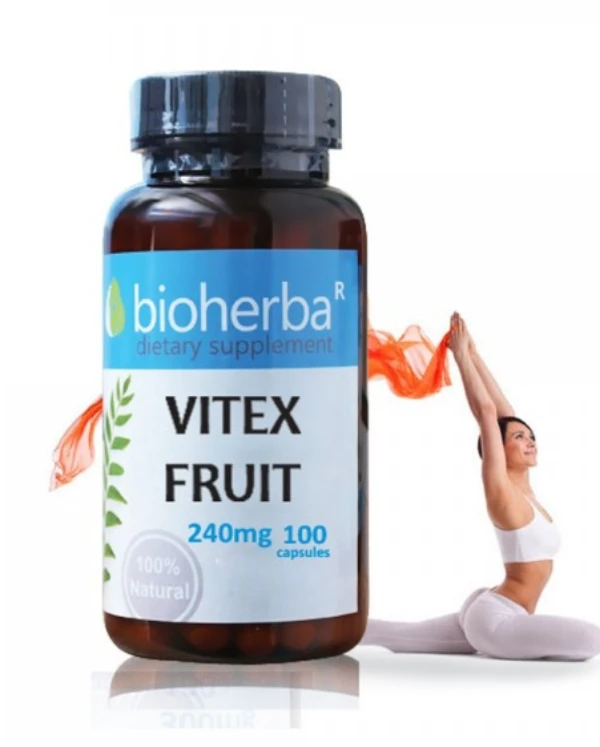  ВИТЕКС ПЛОД / VITEX FRUIT 240 мг. 100 капсули