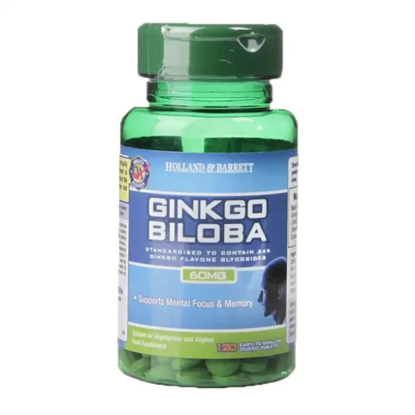  ГИНКО БИЛОБА (Ginkgo Biloba) 60мг 120 таблетки