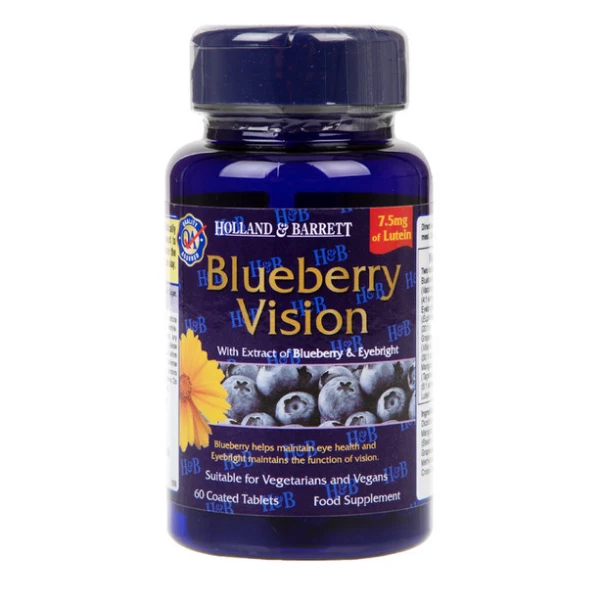  КОМПЛЕКС ЗА ЗДРАВИ ОЧИ (Blueberry Vision) 60 таблетки