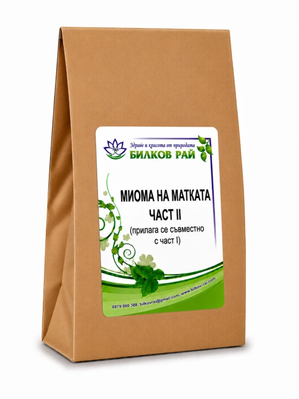 ЧАЙ ПРИ МИОМА НА МАТКАТА / ЧАСТ 2 /прилага се съвместно с част 1/ 200 гр.