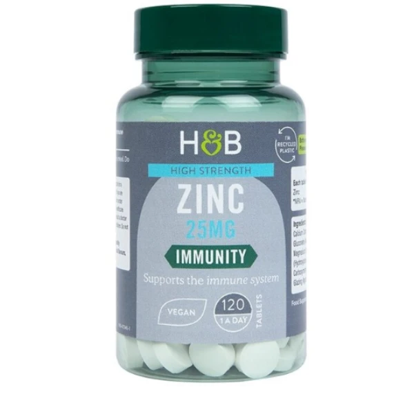  ЦИНК  ГЛЙКОНАТ -Zinc Gluconate 25 мг 120 таб.