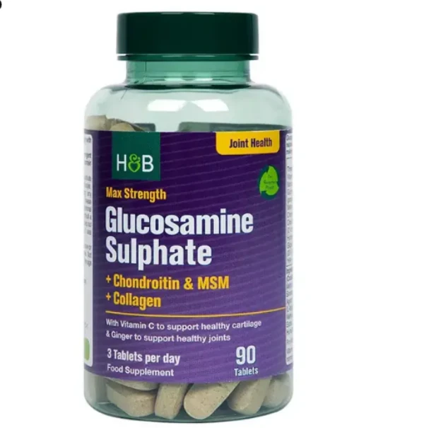  СУПЕР ФОРМУЛА ЗА ЗДРАВИ СТАВИ (Max Strength Glucosamine & Chondroitin) 90 таблетки
