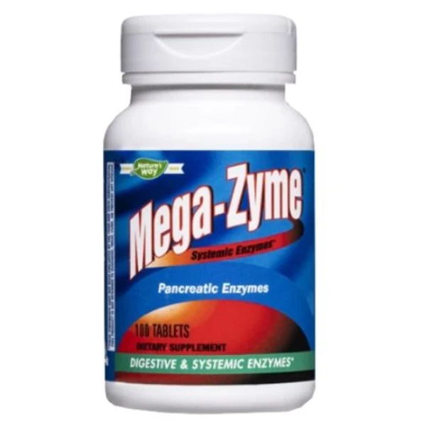    MEGA-ZYME ПАНКРЕАТИЧНИ ЕНЗИМИ 100 таблетки 