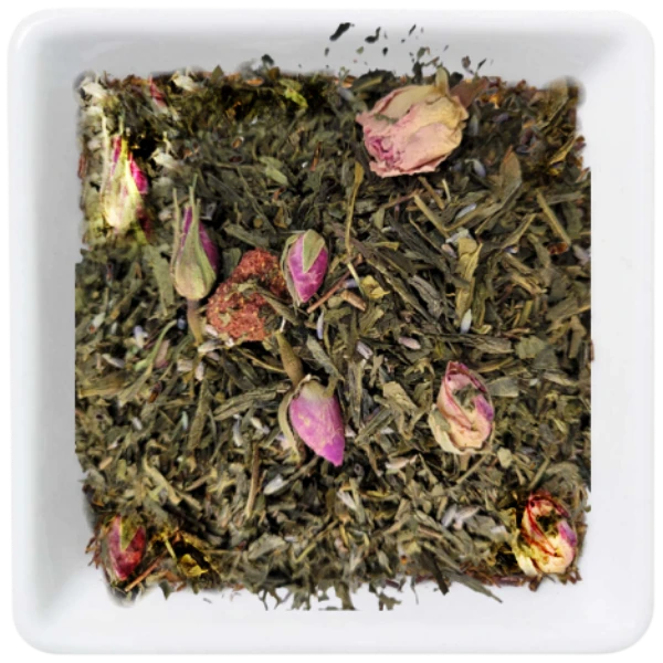  РАФАЕЛО - ЧАЙ НА ЛЮБОВТА зелен чай с роза, ягода и шампанско