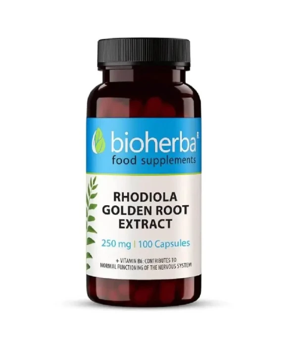  ЗЛАТЕН КОРЕН РОДИОЛА 250mg 100 капсули